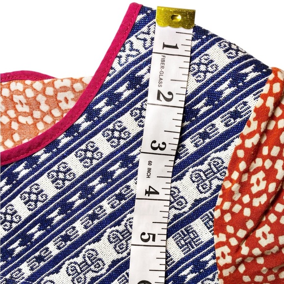 Flying Tomato Vibrant Multicolor Tunic Dress - Picture 13 of 16